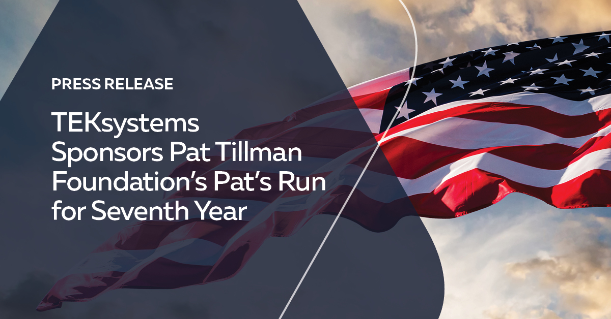 We are proud to announce that we are sponsoring Pat Tillman Foundation's Pat's Run for the seventh consecutive year, occurring on Saturday, April 23, 2022. Read more here: bit.ly/3NR28HA