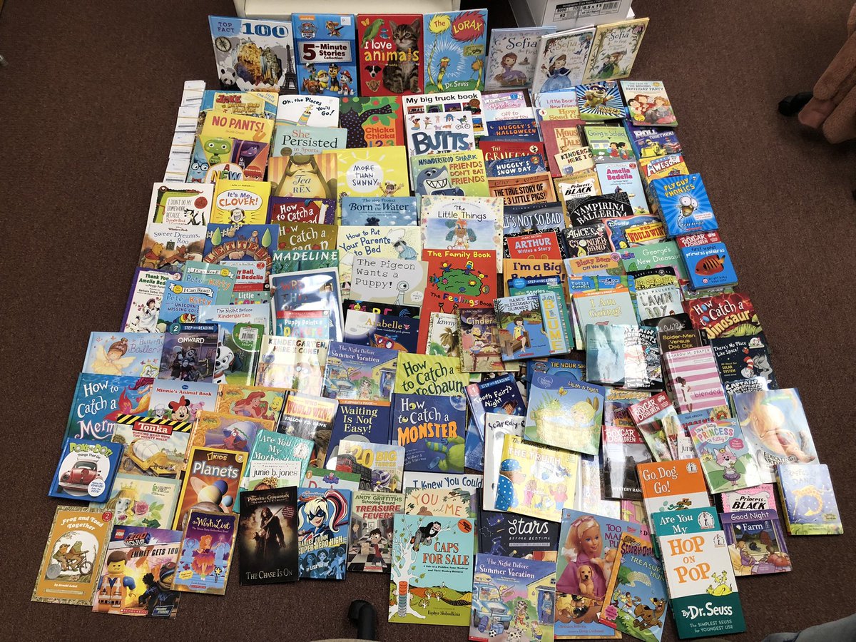 LamootsLibrary's tweet photo. On behalf of @MarlboroES @MaraKnobloch and I dropped off 31 pairs of pajamas and 132 books to the @PajamaProgram in Red Bank, NJ. We are beyond proud of the support from our families and students. Our donations will help so many children. @MitchellShatz @MTPSNJ https://t.co/IJd0DaLvhT