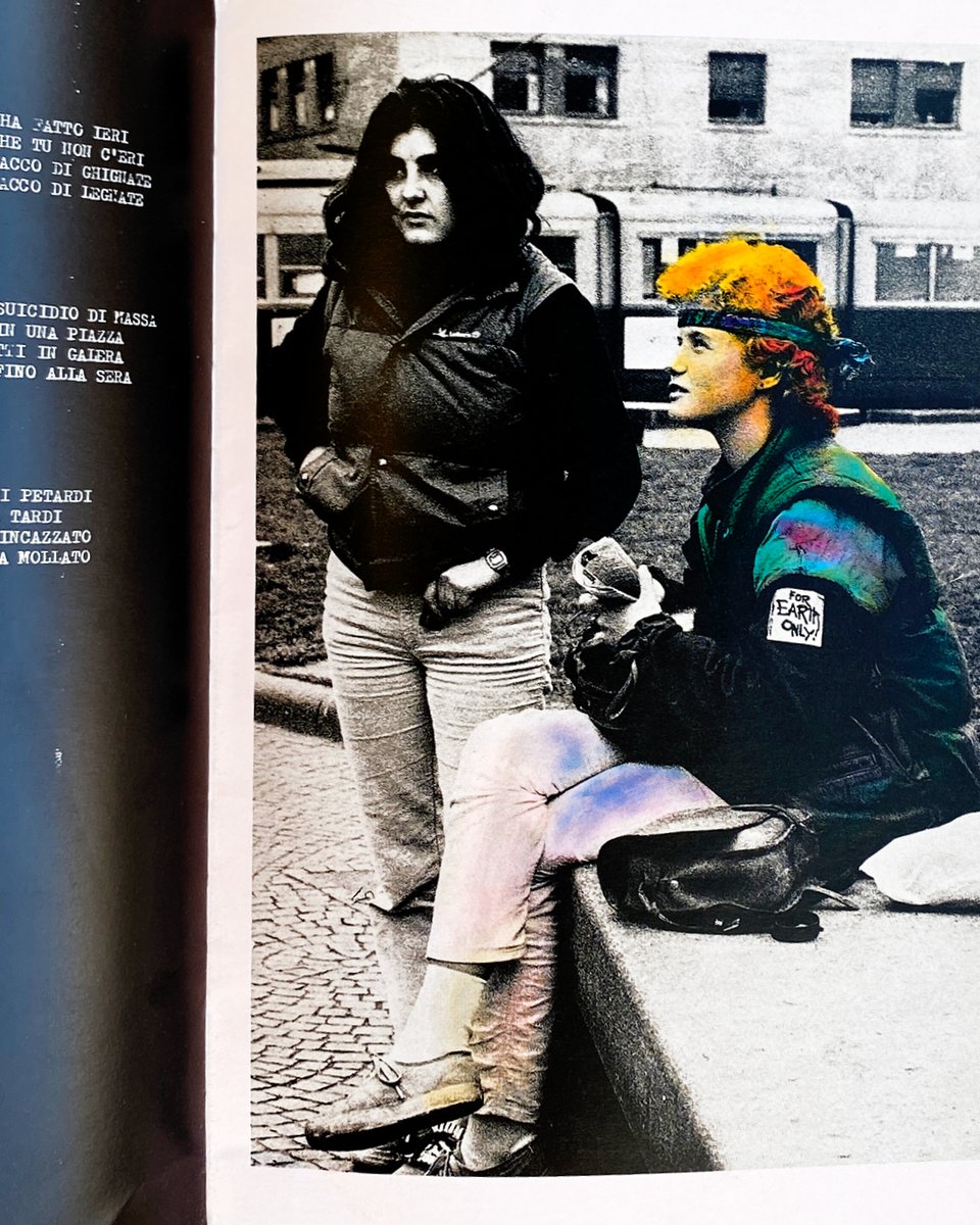 acnestudios's tweet photo. #FromtheLibrary: Immagini dal Rock by Dario Lanzardo
First published in 1982, Immagini dal Rock โ Pictures from the Rock โ is a vivid document of Italian youth culture in the 1970s, from mods to punks to disco kids. https://t.co/ozcbFJk7Ar