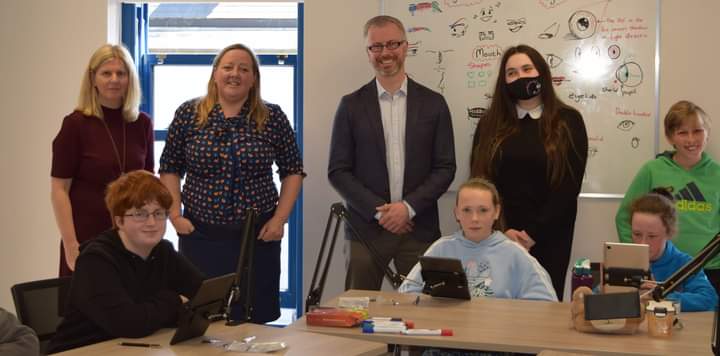 Board of Management,Public Representatives, staff, volunteers and participants of the Animation workshops welcomed <a href="/rodericogorman/">Roderic O’Gorman TD</a> TD to <a href="/northwestclare1/">northwestclarefrc</a> and showed him some of the activities that take place here.
<a href="/frcnf/">FRC National Forum</a> <a href="/RoisinGarvey/">Sen. Róisín Garvey</a> <a href="/conwayforclare/">Martin Conway</a> <a href="/TaltyShane/">Shane Talty</a> <a href="/greenparty_ie/">Green Party Ireland</a>.