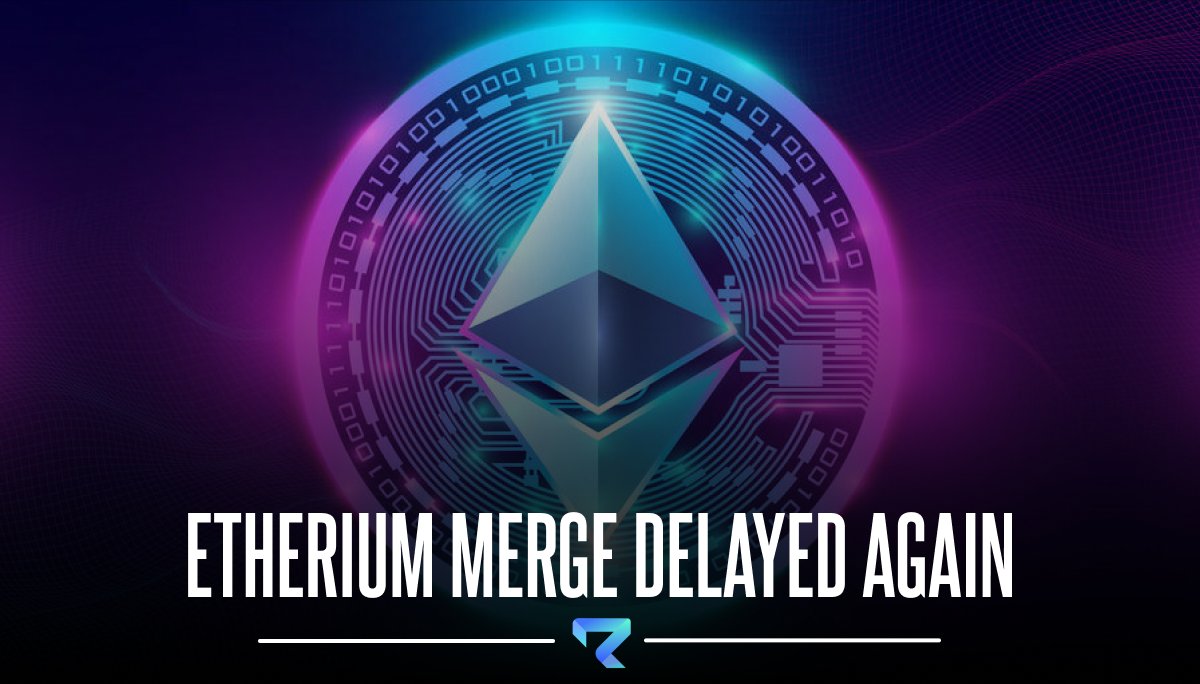 reactiv3studios's tweet photo. #Breaking: #Etherium merge is delayed again. #Ethereum core developer Tim Beiko has announced that the merge is incoming "Likely in the months after [June]." https://t.co/hFcivv6hIR