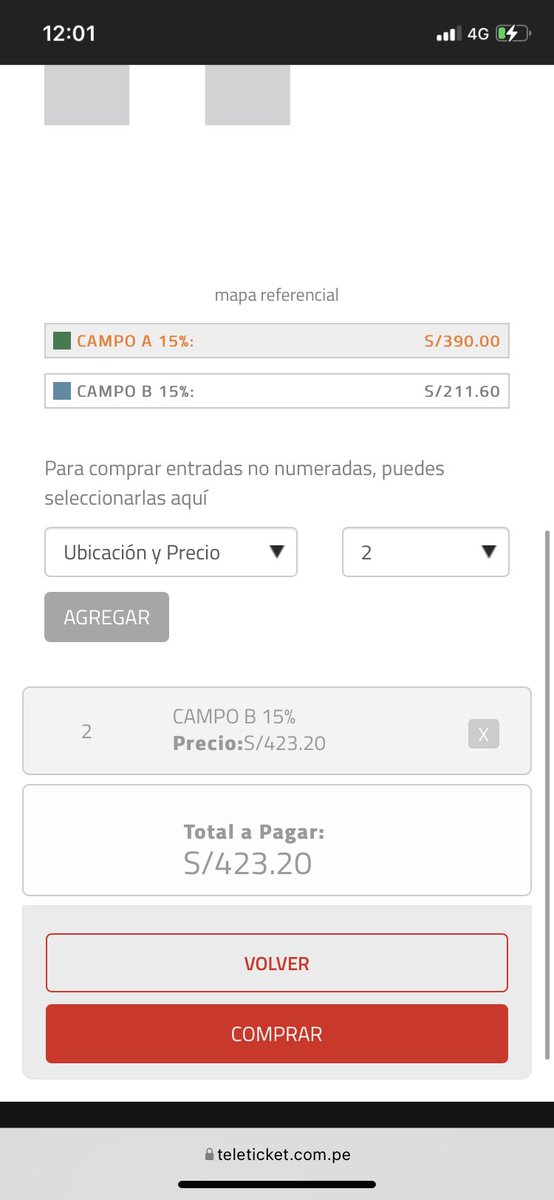 seronoservivir's tweet photo. chicas acabo de entrar y aun hay y con descuento, no compren a revendedoress, solo actualicen hasta que les salga #teleticket #louis #louisperu https://t.co/lpBaXEDw1m