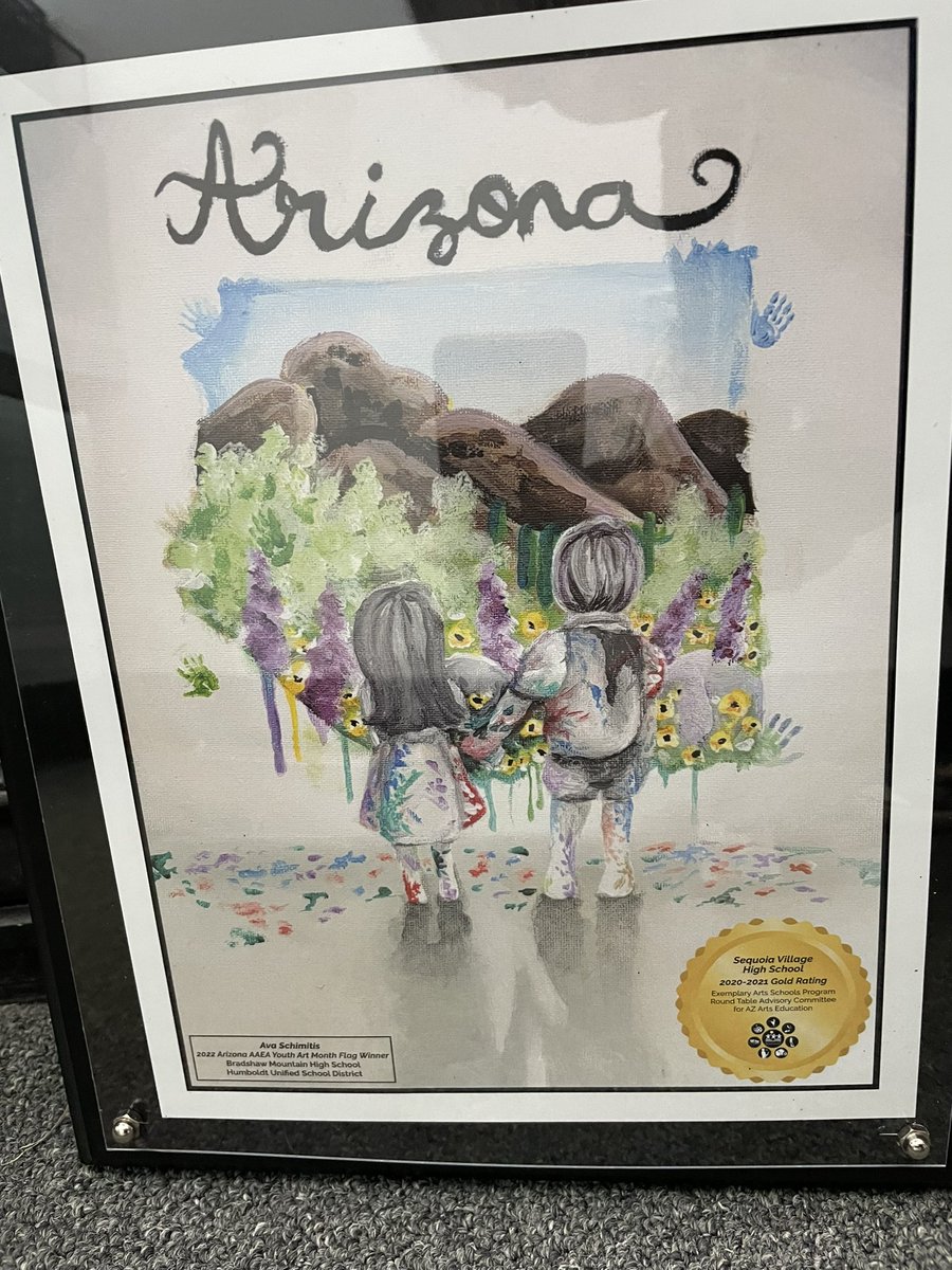 Congratulations to Sequoia Village High School on receiving a Gold School Designation from the Round Table Advisory Committee for AZ Arts Education’s Exemplary Arts School Program.