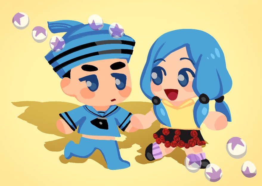 정이랑 강이랑 #jojolion #죠죠리온