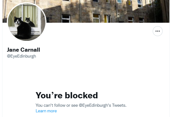 tree__duh's tweet photo. @BumpstockBarbie @EyeEdinburgh Jane is a real bad ass. LOL
#BlockForTheWin https://t.co/vTfIKSoh3B