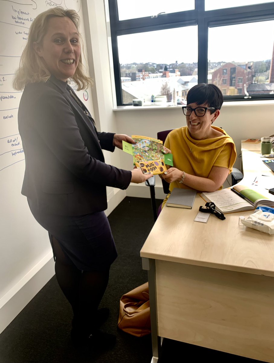 VickyLReader's tweet photo. Thank you very much to @WeAreResource for sending us a little treat today!
Finding all the characters in the #WheresWabbit picture to a timer gave us all an adrenaline boost! Check that scoreboard!
Congratulations @sarasheard for winning the treat! #CommsHero https://t.co/ylc3wlltkm