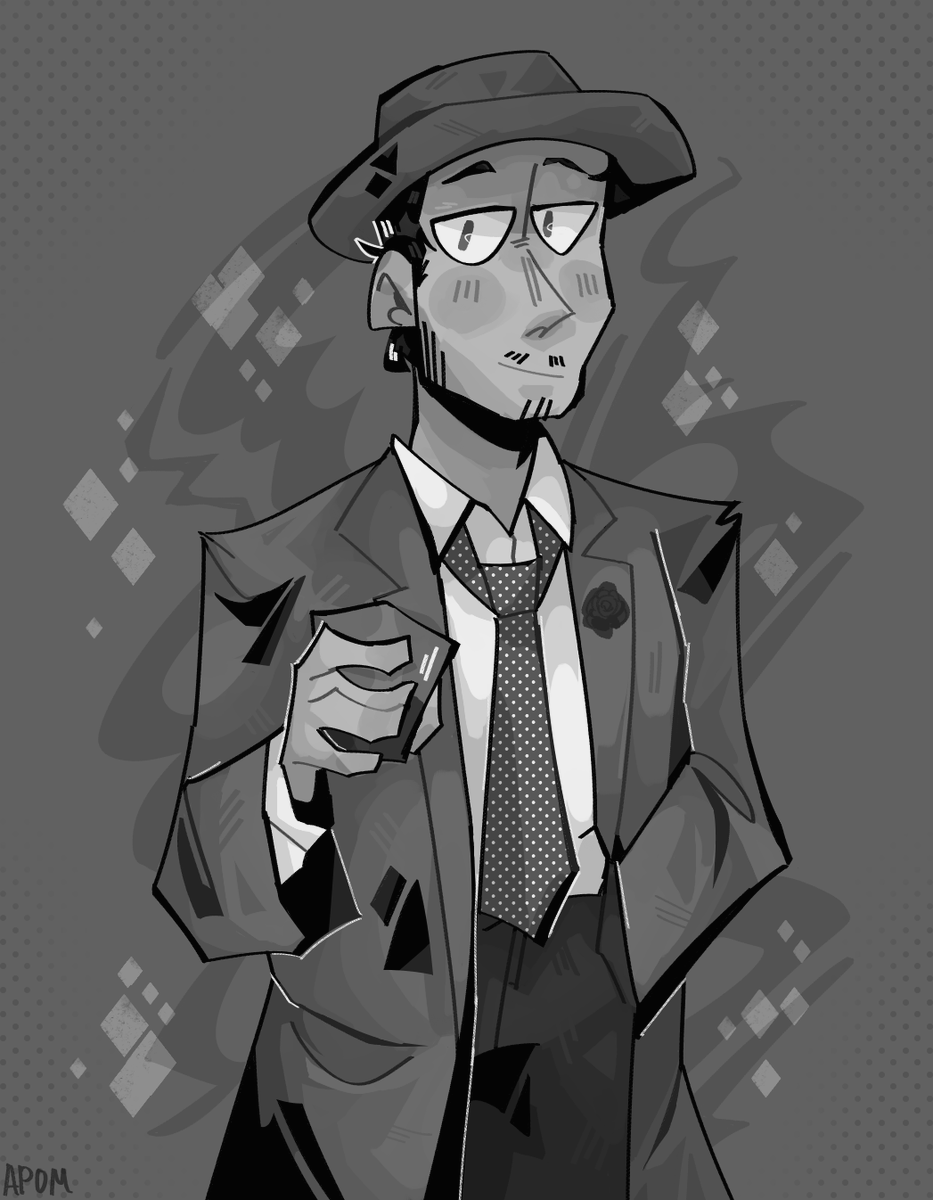 riceflourapom's tweet photo. Noir mark... or whatever he calls himself https://t.co/pGEk2o5Mqc