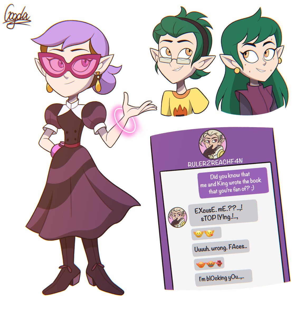 Gogola_Star's tweet photo. Some stupid doodles :p
#theowlhouse #toh https://t.co/wOOMszy2oJ
