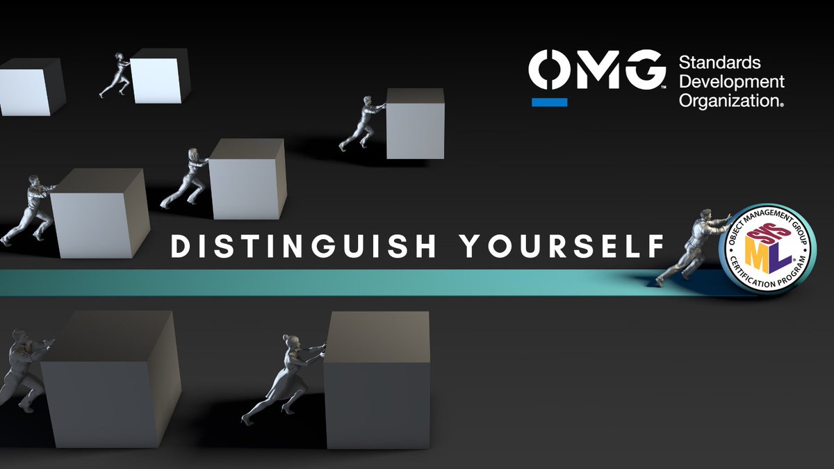 ObjectMgmtGroup's tweet photo. The following number of individuals received #OMGCertifications in 2021.
#BPM2: 168 https://t.co/ti3x3OGroW
#SysML: 503 https://t.co/6UWZ2MWMC0
#UML2: 146 https://t.co/t7MUJWDIEX
๐ Distinguish yourself! https://t.co/KU53391xNt