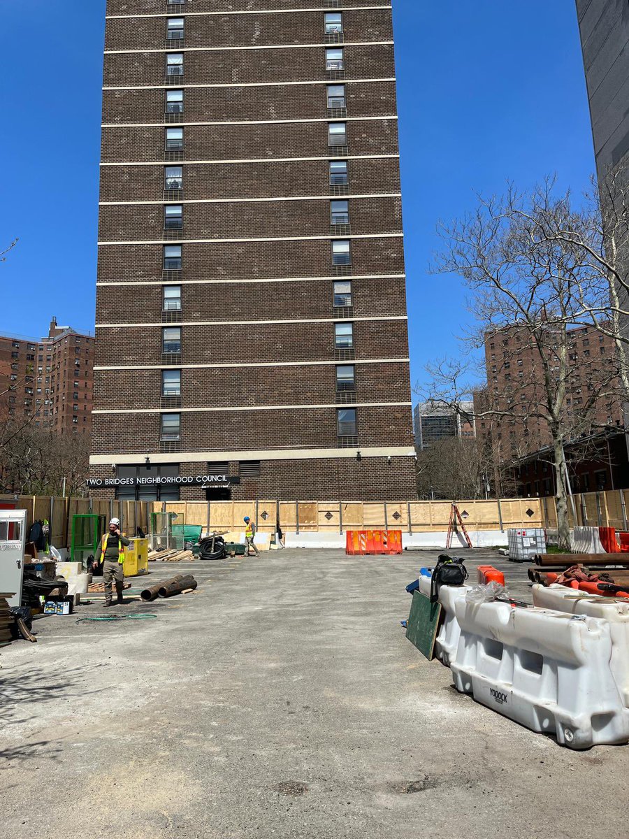 caaav's tweet photo. UPDATE: the excavator Chetrit placed last week has been REMOVED! 🔥🔥🔥The fight for our neighborhood continues, but this confirms what we know: organized action WORKS. We've filed a zoning challenge + plan to keep our foot on the gas https://t.co/FOQczJvZ4j