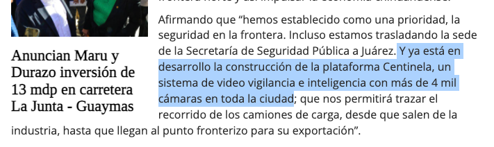 LinkSake's tweet photo. Al parecer la gobernadora @MaruCampos_G quiere entregar información biométrica y un sistema de vigilancia con reconocimiento facial [1] porque obvio el capitalismo de vigilancia es la solución ante la protesta de los transportistas. 

[1] https://t.co/g1ISm1H9vO https://t.co/CphHAtAx3r
