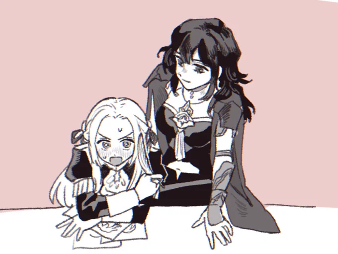 先生と学級長 