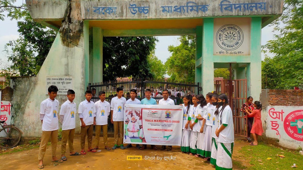 manashs82's tweet photo. Yoga Mahotsav 2022
#commonyogaprotocol
@UjjwalMaske @VInstitutions https://t.co/JiXU0Sj5ta