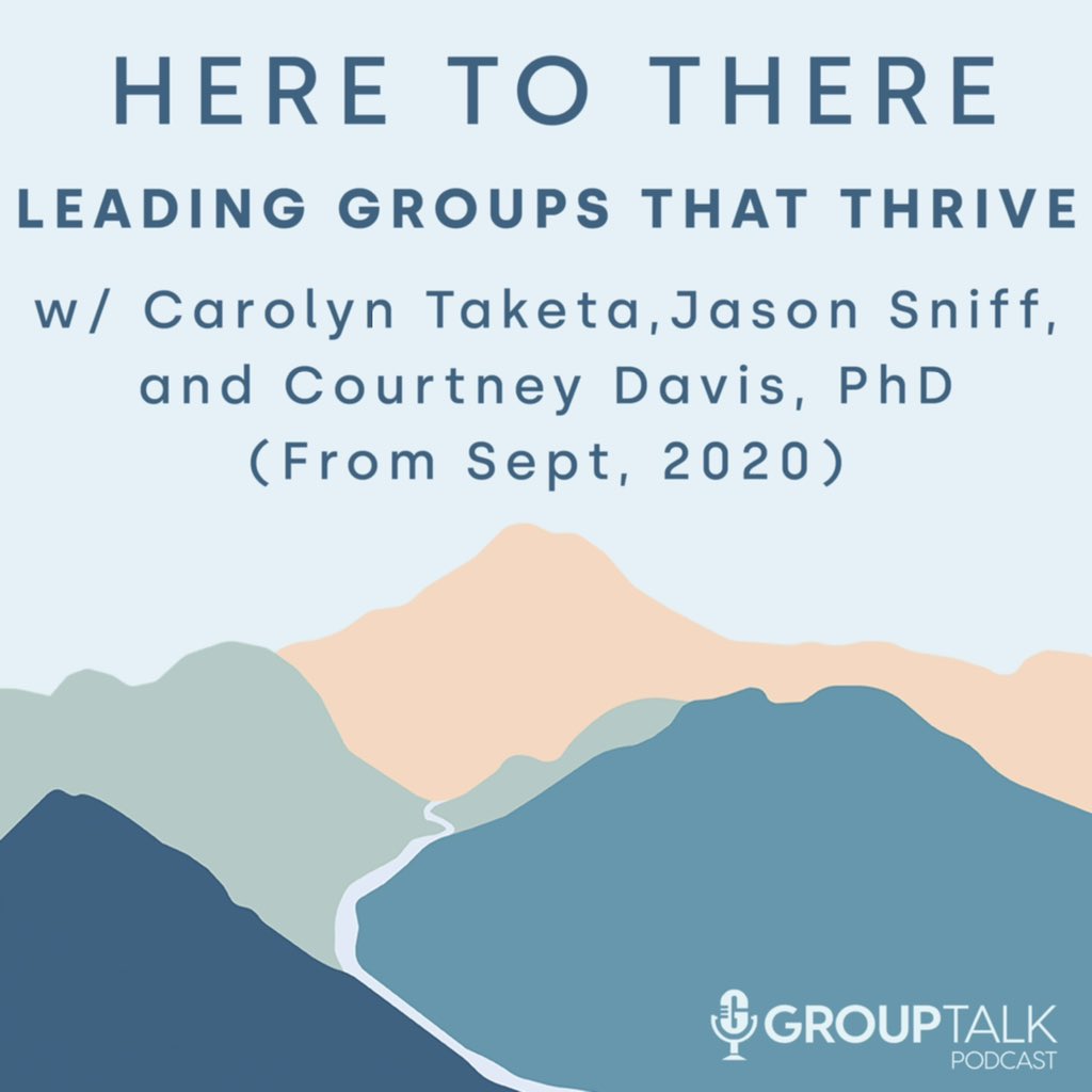 In this “Here to There” episode, host <a href="/TaketaCarolyn/">Carolyn Taketa</a> interviews authors <a href="/jasniff/">Jason Sniff</a> &amp; <a href="/AuthorCDavis/">CourtneyDavis</a> about “Leading Groups that Thrive.” Learn the Five Shifts to take your group to the next level. share.transistor.fm/s/b7677a39