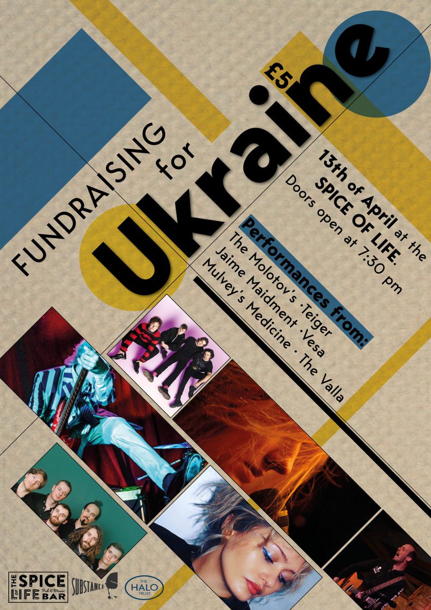 ⚡TONIGHT⚡ A fundraising show for #Ukraine, performed at The Spice of Life in Soho. 📌 Wednesday, April 13th. 7:30 start time BST ukrainianlondon.co.uk/april-13th-fun…
