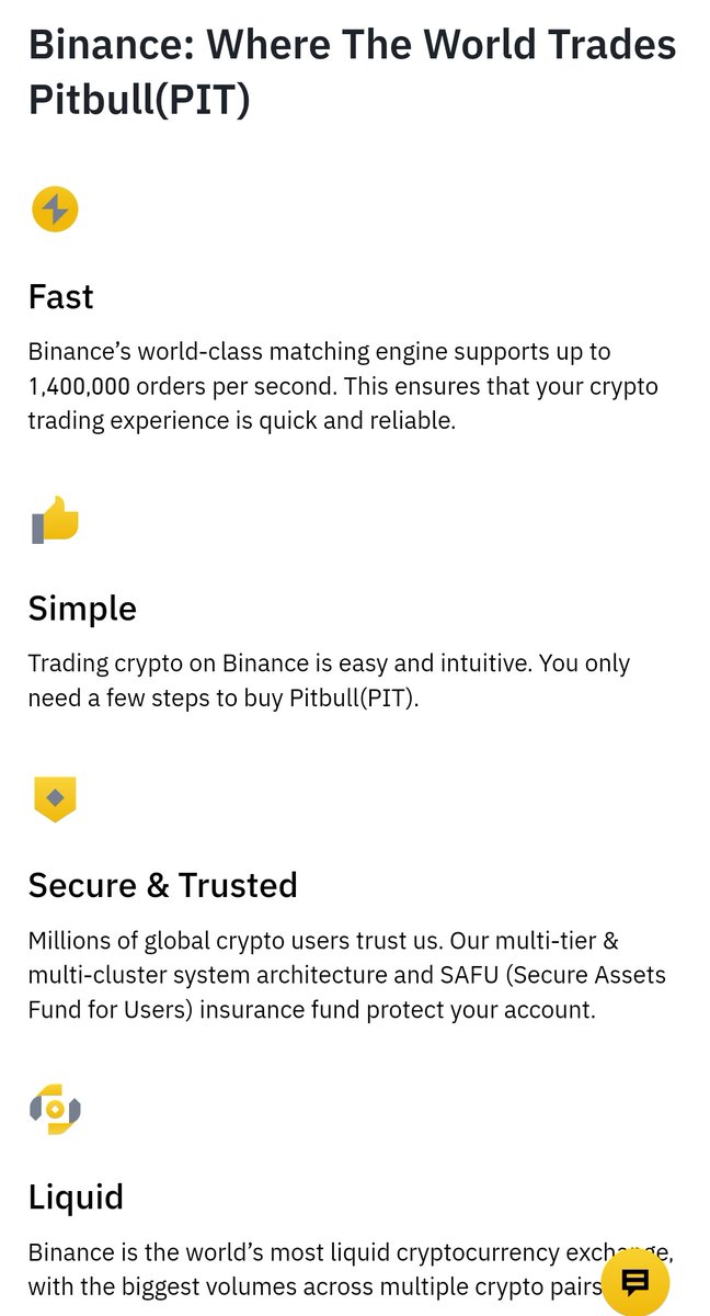 BscPitbull's tweet image. #Binance featured a guide on how to buy #Pitbull 💫

VISIT $PIT Guide on @binance
 ➡️binance.com/en/how-to-buy/…

TRACK $PIT Price &amp;amp; Chart on #Binance
➡️binance.com/en/price/pitbu…

Proud to be part of #BNBChain &amp;amp; #Binance World! #BuildPit2gether