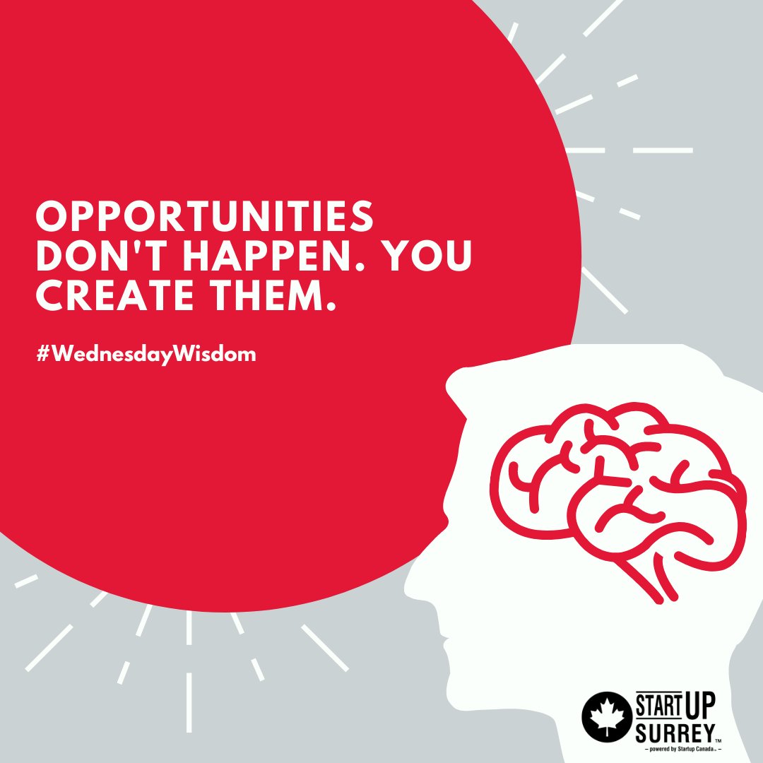 🧠Do not wait for the opportunity.

<a href="/okrfinancial/">OKR Financial Canada</a>
<a href="/ClarkWilsonLLP/">Clark Wilson LLP</a>
@SBofT
<a href="/KwantlenU/">KwantlenU</a>
<a href="/Futurpreneur/">Futurpreneur</a>