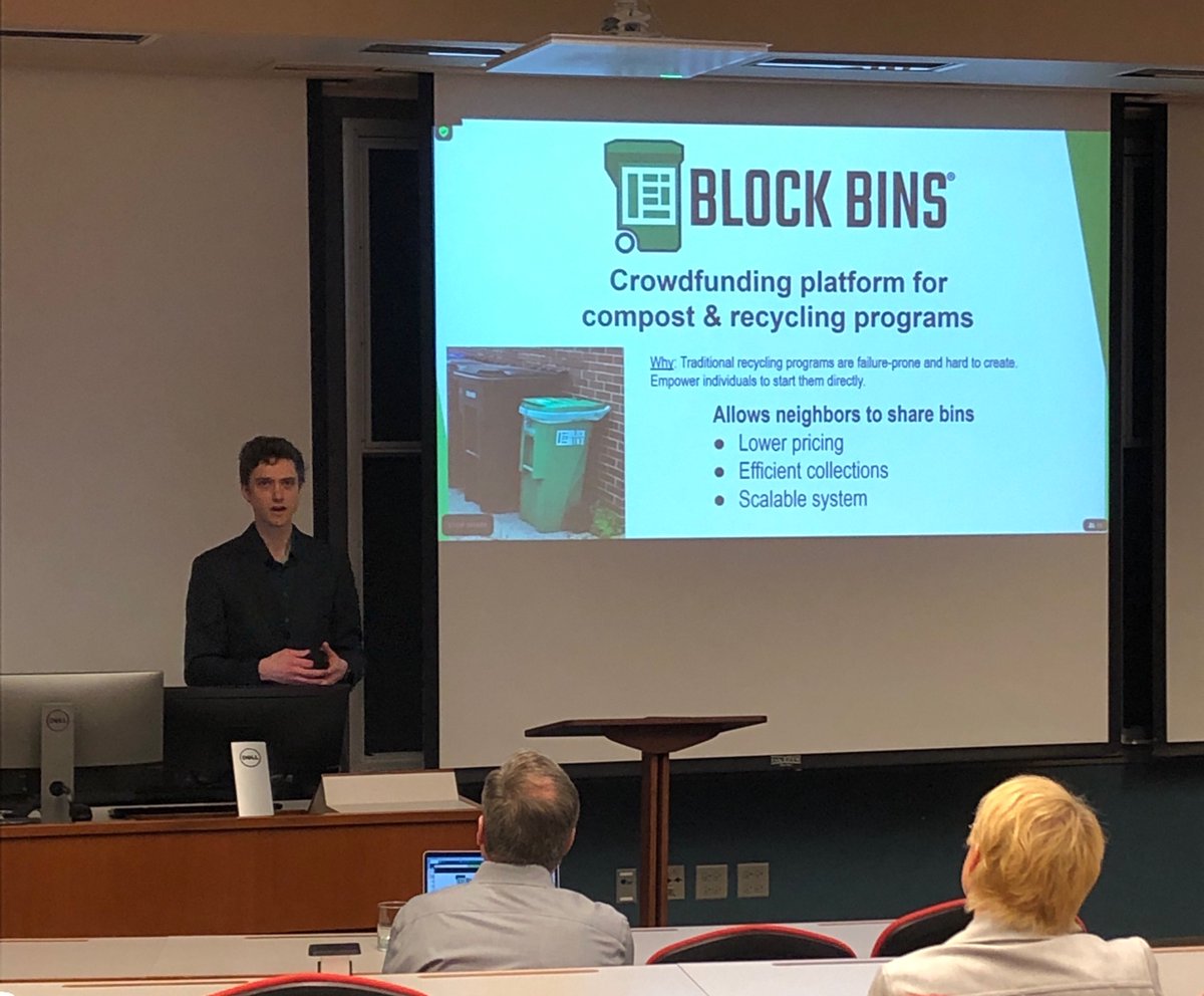 BlockBins's tweet image. Thank you to everyone who came out to @DePaulU Sustainability Conference yesterday to hear Block Bins Founder &amp;amp; CEO Dane Christianson give a keynote on sustainability and composting!
