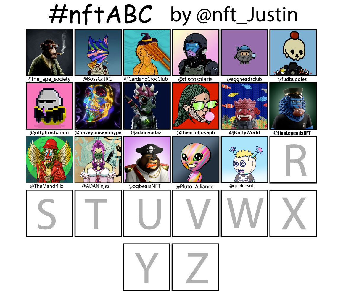 Ok... you spoke we listened. <a href="/quirkiesnft/">Quirkies</a> bagged this one for "Q"

Now tell me the BEST nft project that starts with an "R"
Winner chosen by the comments👇 ALL FOR FUN!

#nftABC