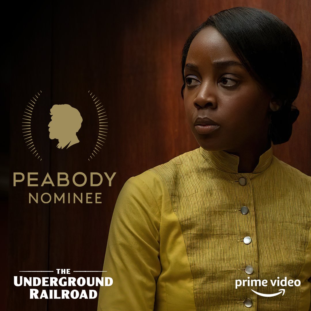 We're excited to share that #TheUndergroundRailroad has been named a #PeabodyNominee! Congratulations to the entire cast and crew on this momentous achievement.