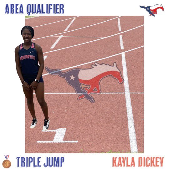 Congratulations to Kayla Dickey for getting 🥉 in the Triple Jump at the 18-4A District Meet <a href="/MCISDAthletics/">Madisonville Tx Athletics</a> @tarsha_06 <a href="/MadisonvilleMet/">Madisonville Meteor</a> <a href="/CoachJeffJr/">Jeff Jefferson Jr</a> #outworkthework