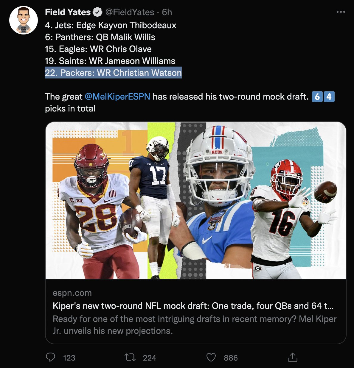 matty moe on Twitter: "@JuMosq whenever you can not pay mvs to draft mvs in the first you gotta
