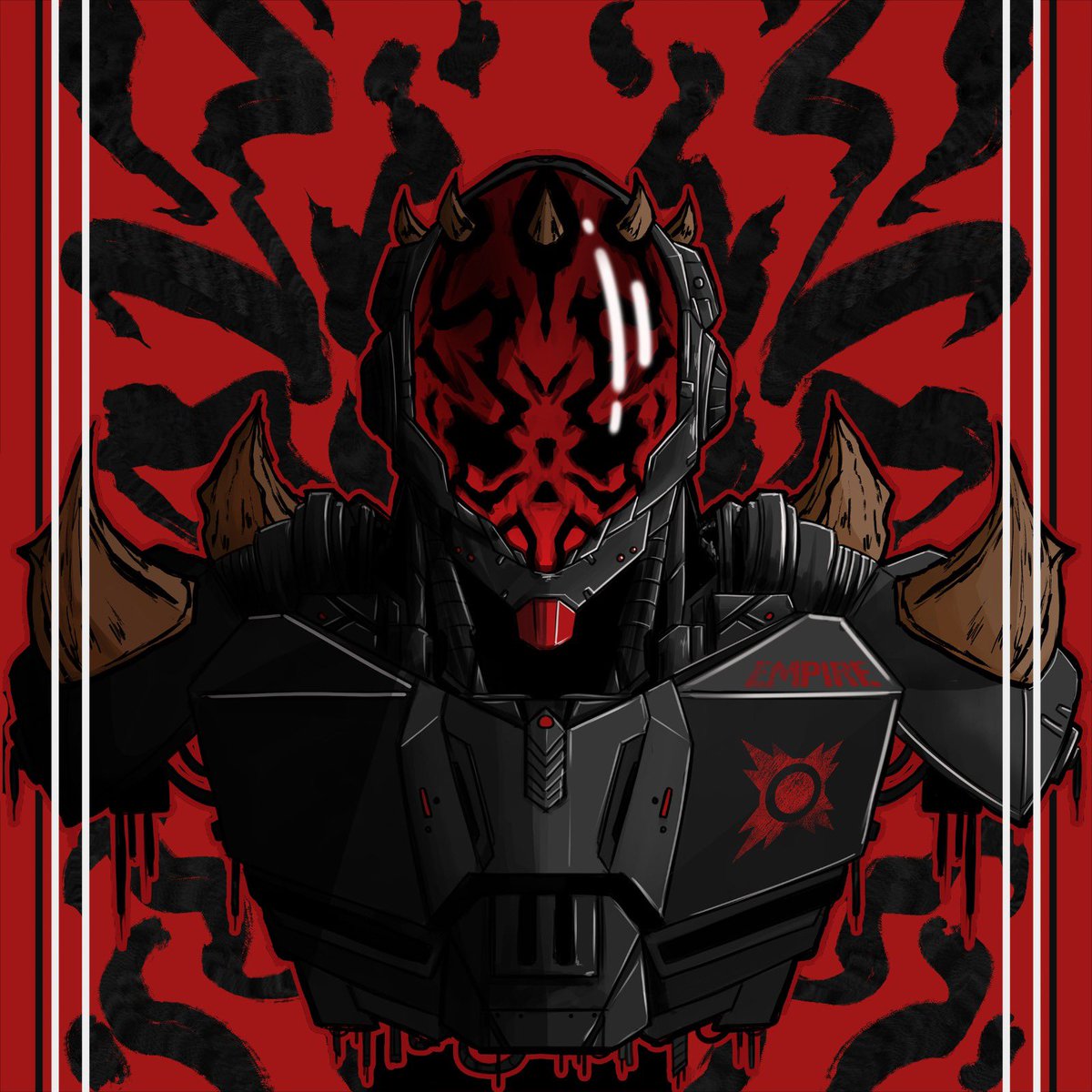 tomorrow, the dark side will take power in cosmos... foundation.app/collection/kos…

#darkside #kosmos #mecha #starwars #nft #nftart #nftartist #art