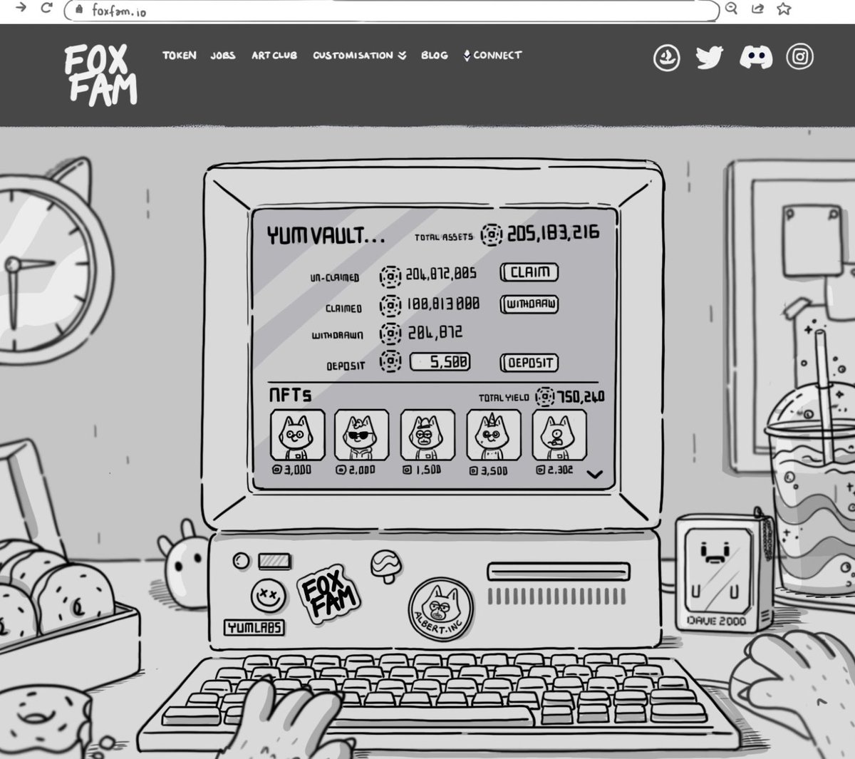 Sweet_Chilli88's tweet photo. In some months from now you will regret not having bought @foxfamnft before they have released their 3D-Collection and launched the Foxaverse with $yum token (accumulation already ongoing for holders). The team of @YumYumLondon are silently developing a bluechip project. https://t.co/vI2kwAxw9e