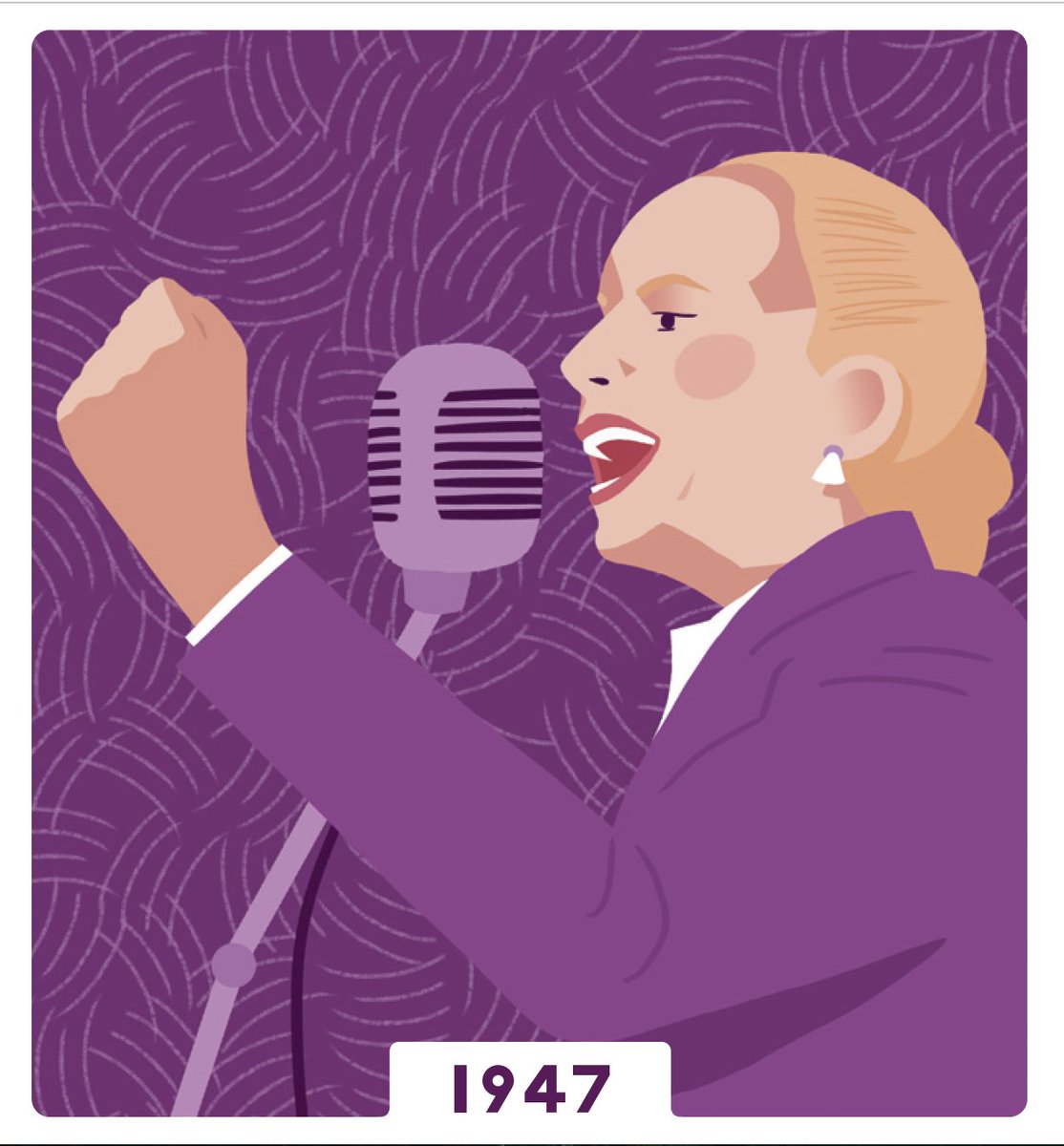 WeCanPlay3's tweet photo. Eva Peron, Argentinian politician, fights
for women’s right to vote and her persistent work leads to the sanction of the law for women’s suffrage in Argentina.
#wecanplay #julibert #bgg #gameboarding #juegosdemesa #juegoseducativos #womeninhistory #losjuegosdemesasoncultura https://t.co/rLeIiiq42j