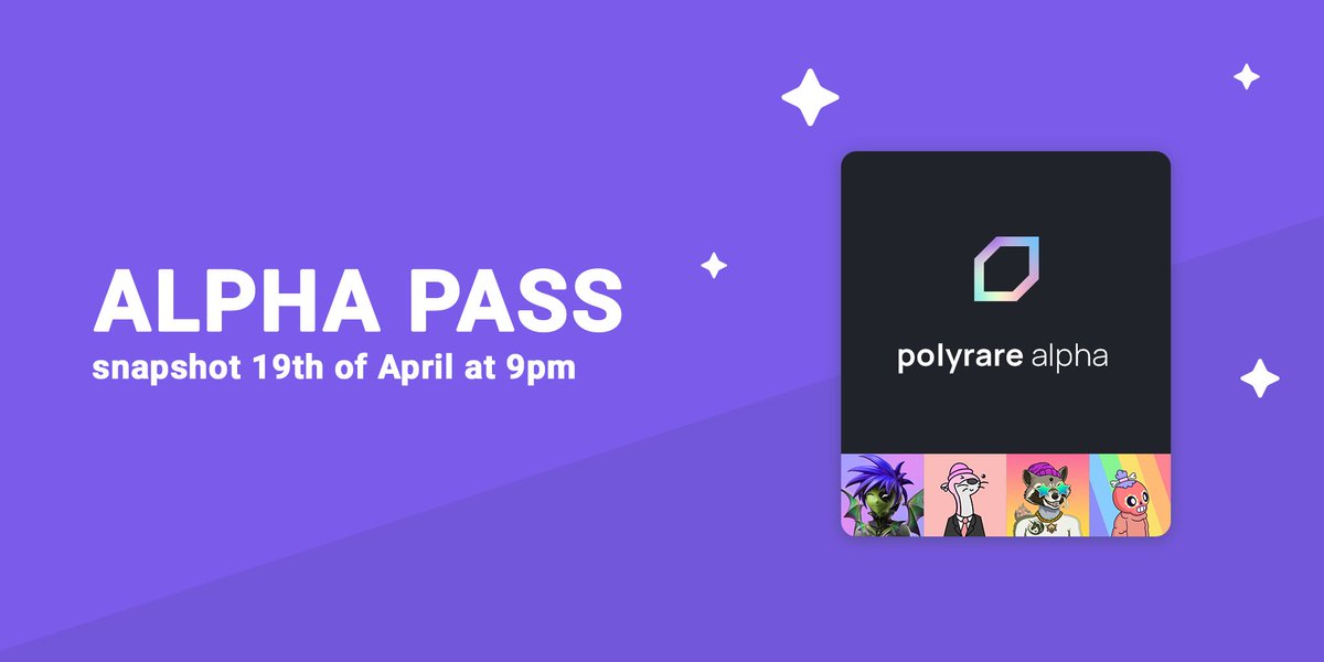 The alpha pass snapshot will take place on Tuesday the 19th of April at 9pm UTC. You will get 1 pass for every 3 <a href="/InverseMutants/">Inverse Mutants | SOLD OUT!</a> you are holding.

All current and future holder utility will be gated behind this pass.