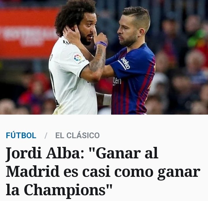 _Benito___'s tweet photo. -Para Laporta el 2-6 fue un título más
-Para Jordi Alba ganar al RM es como ganar una UCL
-La campaña del actual presidente giró en torno al Madrid
-Presumen d ganar clásicos, el Madrid d Champions

Pero dice Xavi q el listón del Barça lo puso Cruyff y no el Madrid, claro https://t.co/6mNwo74nFA