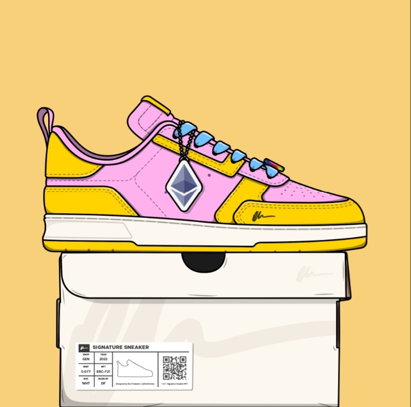 JakeHutcho's tweet image. Come join us at @SignatureSneaks by @KickPosters only 777 in total, floor is at 0.07 but wouldn't take much to bring that up!