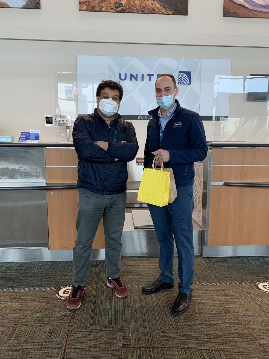 Brandon Cardenaz (@ugemfr) on Twitter photo This is Felipe. He & his son flew out from MFR-GRU but when he arrived at the airport his COVID test was taken 1 HR too early. No problem we drove him to the clinic getting a new test and got him out on his flight on time. <a href="/united/">United Airlines</a> <a href="/mikem1181/">Mike Mueller</a> This is Felipe. He & his son flew out from MFR-GRU but when he arrived at the airport his COVID test was taken 1 HR too early. No problem we drove him to the clinic getting a new test and got him out on his flight on time. <a href="/united/">United Airlines</a> <a href="/mikem1181/">Mike Mueller</a> 