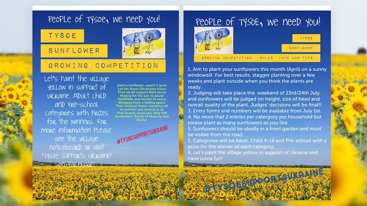 Tysoe Supports Ukraine tweet media