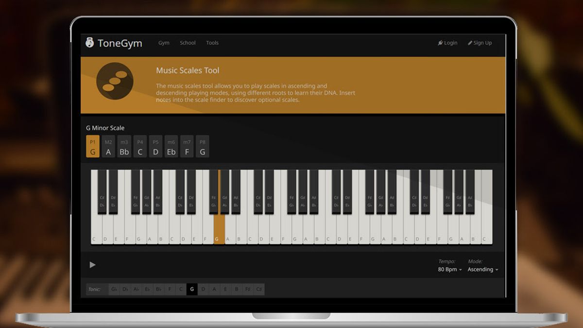 See and hear how scales and chords are played with ToneGym’s free online tool trib.al/sjTXE5H