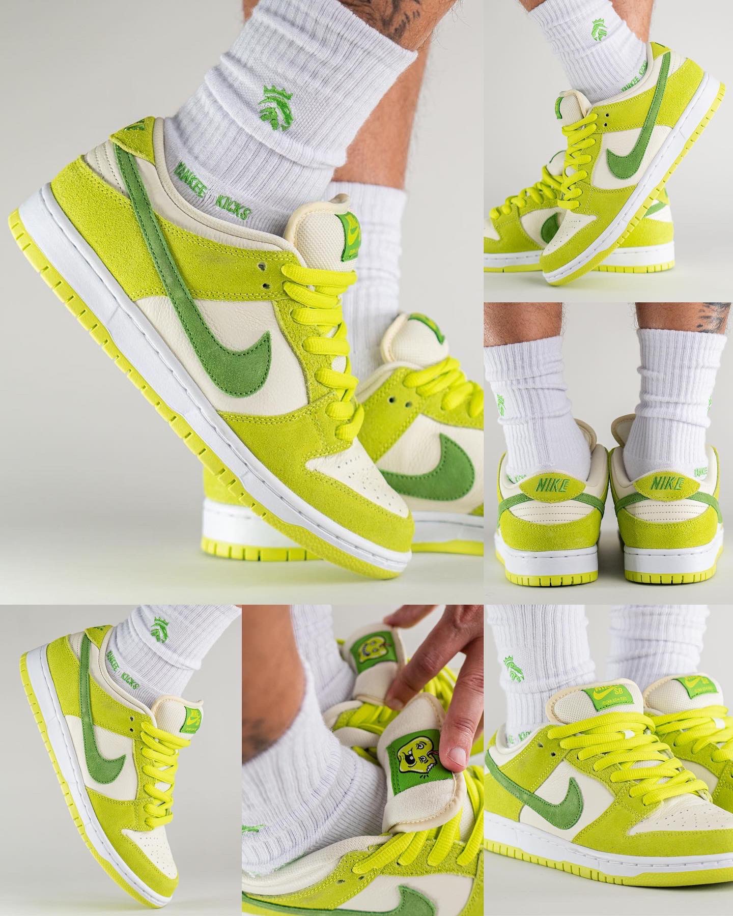 Nike SB Dunk Low Green Apple