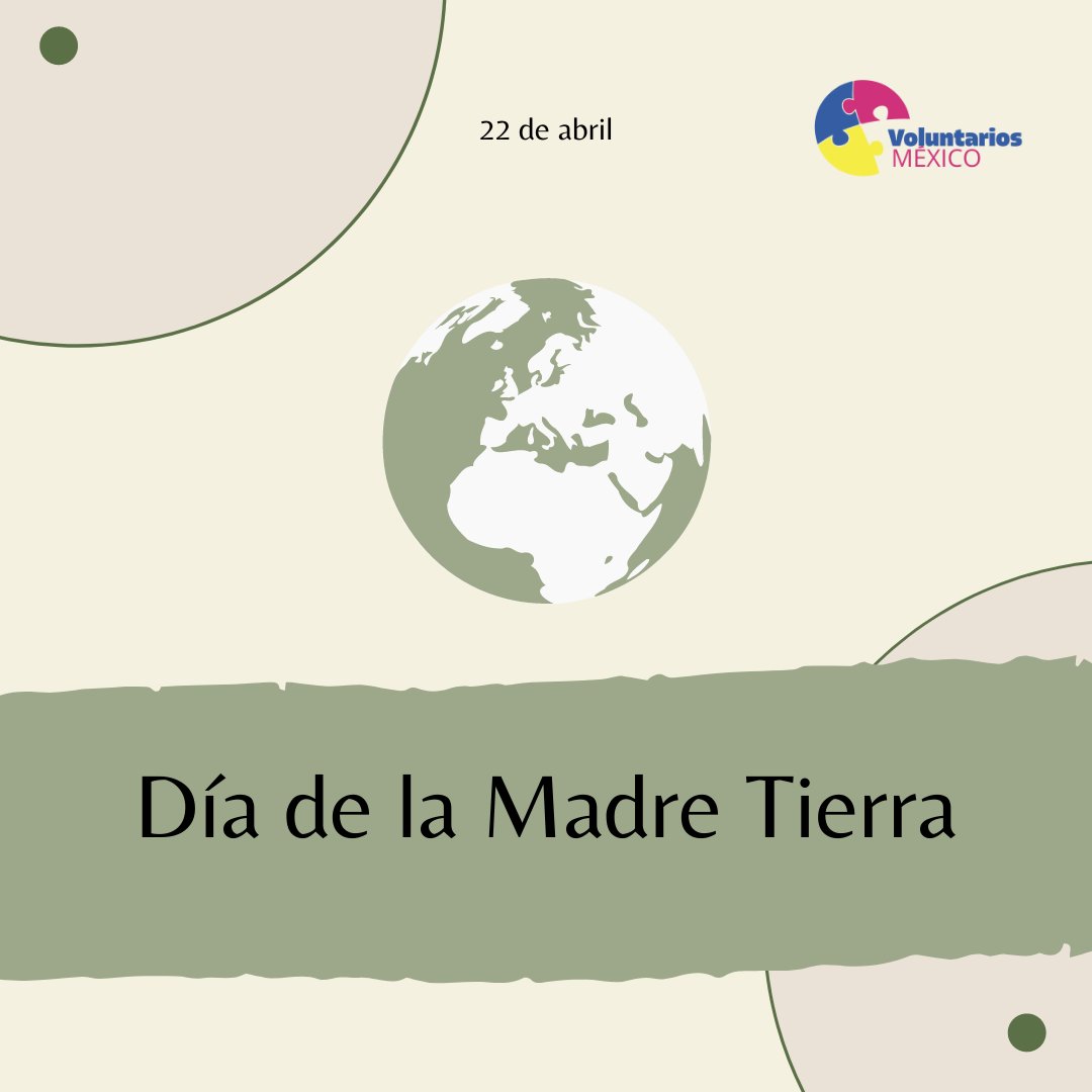 #EfeméridesVolsMx Hoy más que nunca, en el #DíadelaMadreTierra necesitamos un cambio hacia una economía más sostenible, que funcione para las personas y para el planeta. ¡Únete al movimiento mundial para restaurar la Madre Tierra! #JuntosPodemos #PersonasExtraordinarias #VolsMx