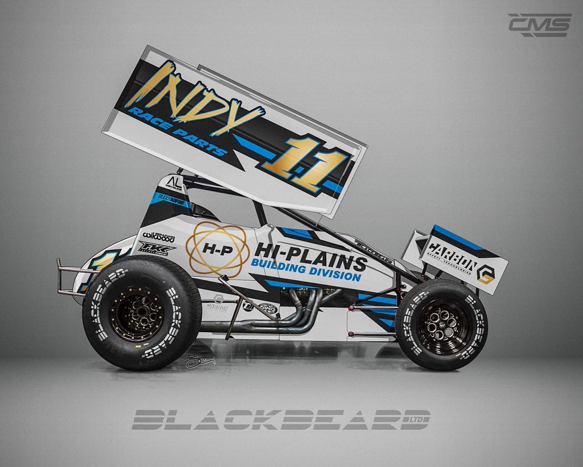 Blackbeard Designs Racing New design package for @MichaelKofoid Crouch Motorsports and ...