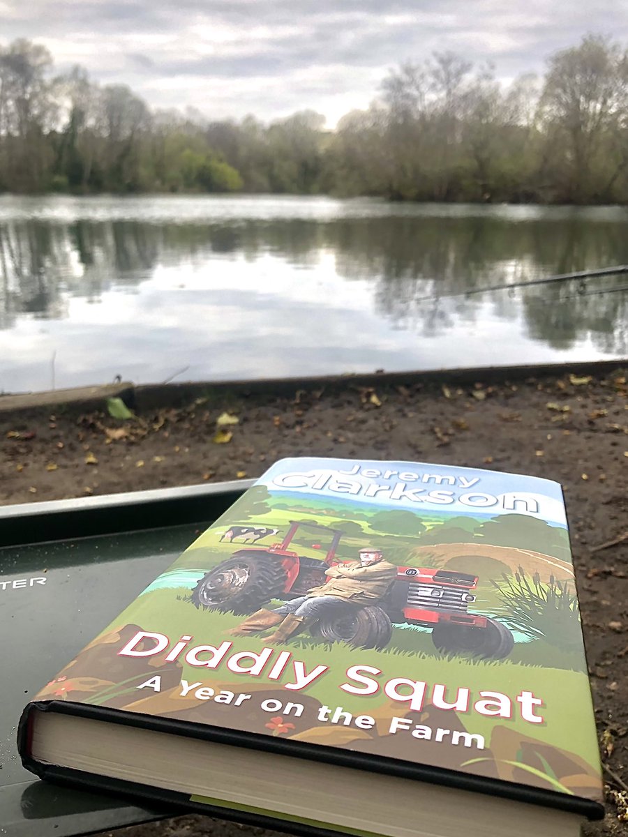 The first time in my life, I’ve read a book from cover to cover in one day!   What a superb read.  I’ve enjoyed every single page #jeremyclarkson #didlysquatfarm