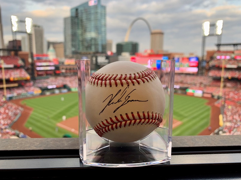 Cardinals Player Development (@cardsplayerdev) on Twitter photo #STLCards top prospect <a href="/NolanGorman/">Nolan Gorman</a> tallied his 9th career multi-HR game on Sunday, so we're giving away this autographed baseball!
RETWEET & FOLLOW <a href="/CardsPlayerDev/">Cardinals Player Development</a> for your chance to win!
One winner to be chosen randomly on April 18 at 12PM CT. Rules: atmlb.com/2zyo9ce #STLCards top prospect <a href="/NolanGorman/">Nolan Gorman</a> tallied his 9th career multi-HR game on Sunday, so we're giving away this autographed baseball!
RETWEET & FOLLOW <a href="/CardsPlayerDev/">Cardinals Player Development</a> for your chance to win!
One winner to be chosen randomly on April 18 at 12PM CT. Rules: atmlb.com/2zyo9ce