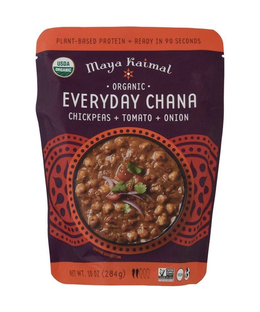 random product review: this is the best food i’ve ever eaten that came in a microwaveable pouch 

full disclosure: <a href="/MayaKaimalFoods/">Maya Kaimal Foods</a> did not ask for this review, and they did not compensate me in any way for it (but if they decide they want to compensate me my dms are open 👀)