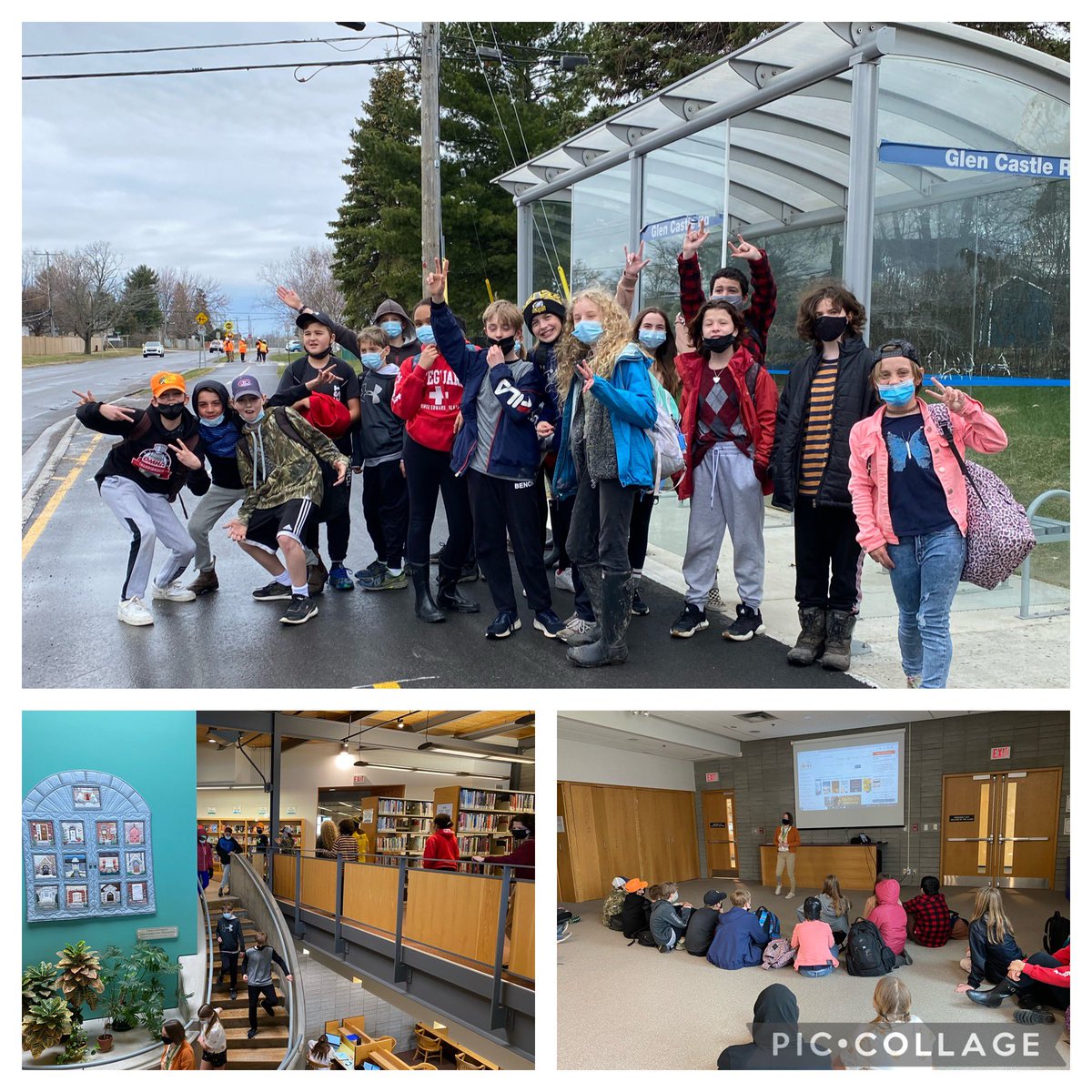 Excited to be on our first field trip in 2 years. Merci <a href="/KingstonTransit/">Kingston Transit</a> <a href="/KFPL/">Kingston Frontenac Public Library</a> #readerscommunity