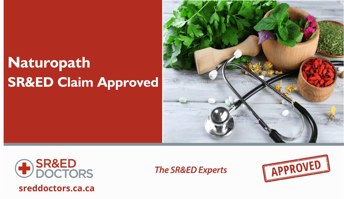 BondConsultingG's tweet photo. Bond Consulting Group is proud to announce a recent SR&amp;ED approval in the field of Naturopathy.

Many incorporated naturopathic doctors practicing in a field of Naturopathic Medicine qualify for the SR&amp;ED program.

Find out more today! 
https://t.co/dtdoSEjOyQ

#SRED #TaxRefunds https://t.co/RDLWRwmfBm