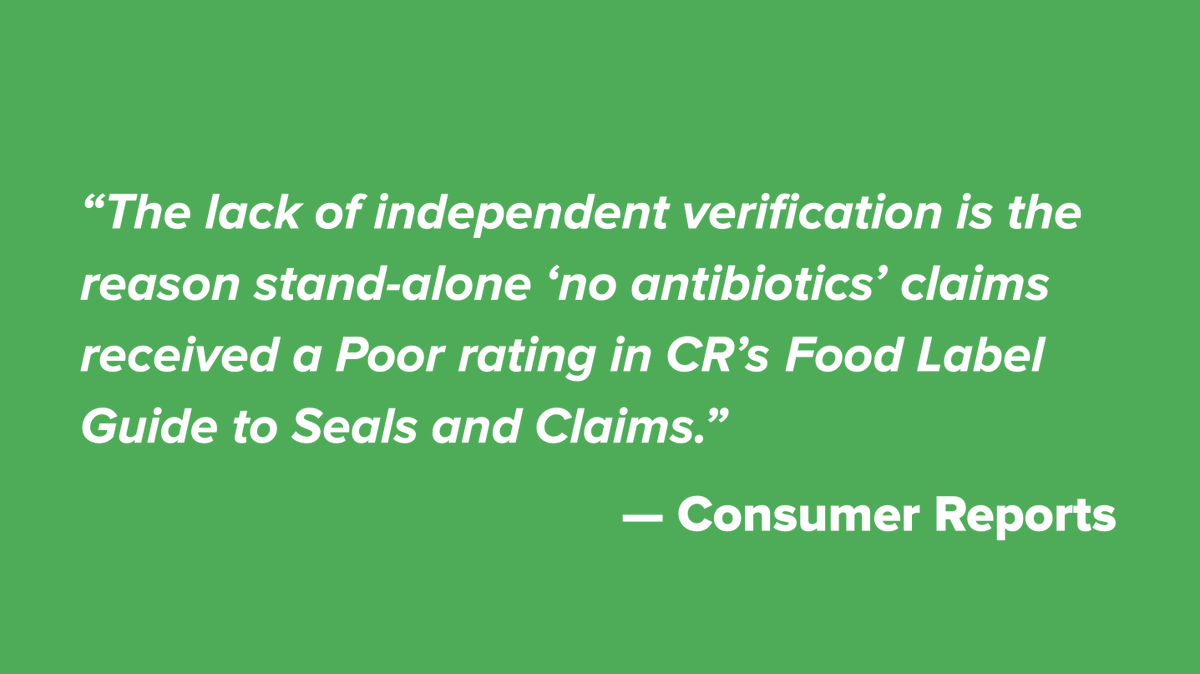FoodInDepth's tweet photo. We agree @ConsumerReports – the "honor system" of 'raised without antibiotics' label verification needs to change. https://t.co/uMox8jOOTI https://t.co/9MjqYg8UWC