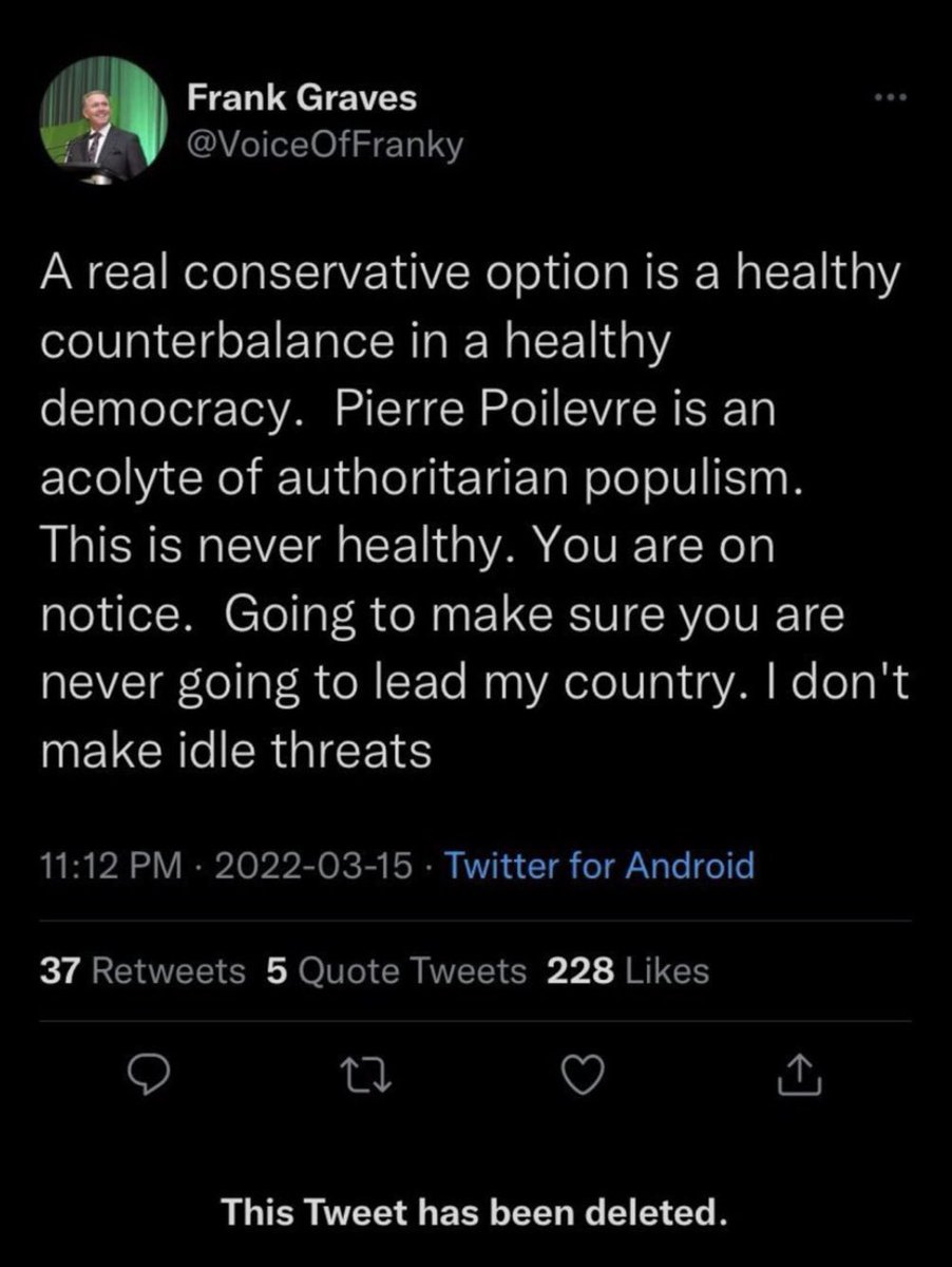 If you haven't been blocked by this increasingly aggressive and communist poll clown, you're not doing it right.