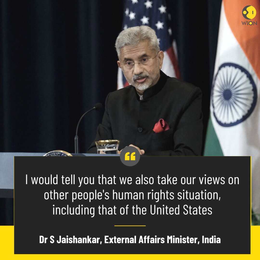 sidhant's tweet photo. EAM Jaishankar's last engagement today in US was a meet with group of journalists. In response to a question, EAM said this: https://t.co/dFODWl1UQo