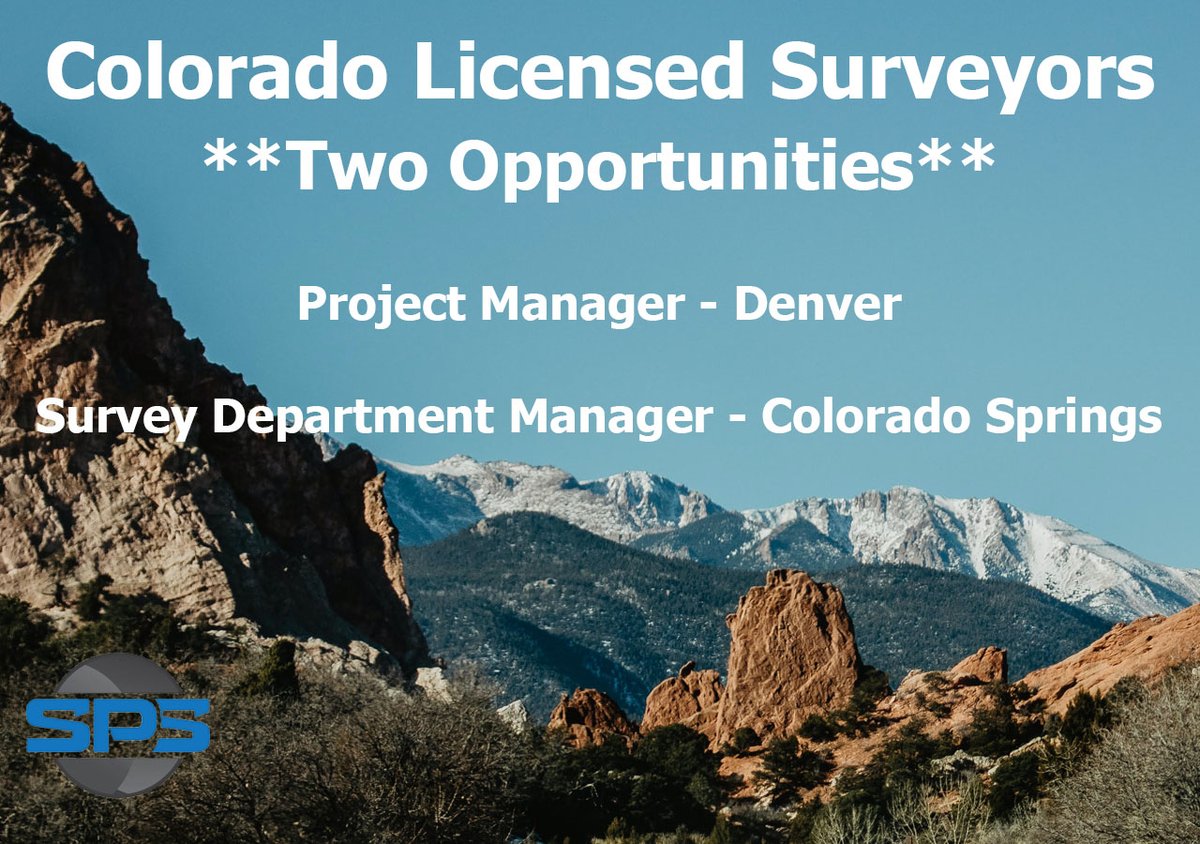 SurveyorHelp's tweet photo. Interested? Email Loran@surveyorplacement.com or 
call 903-915-8458 https://t.co/QfY6AcZxNK