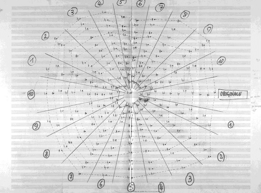 NotationIsGreat's tweet photo. From Bruno Maderna's "Dimensioni III" for flute and orchestra! https://t.co/6V2LdStpKz