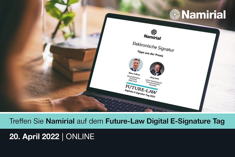 Foliensatz fast fertig für #Signaturtag 20.4.22 #FutureLaw -  Sophie Hellmann bat <a href="/klaus_fellner/">Klaus Fellner 🇦🇹🇪🇺</a> und mich konkrete Tipps aus der Praxis von Unternehmen und Organisationen zusammenzustellen die elektronische Signaturen in ihre Workflows integriert haben.

namirial.com/de/namirial-fu…