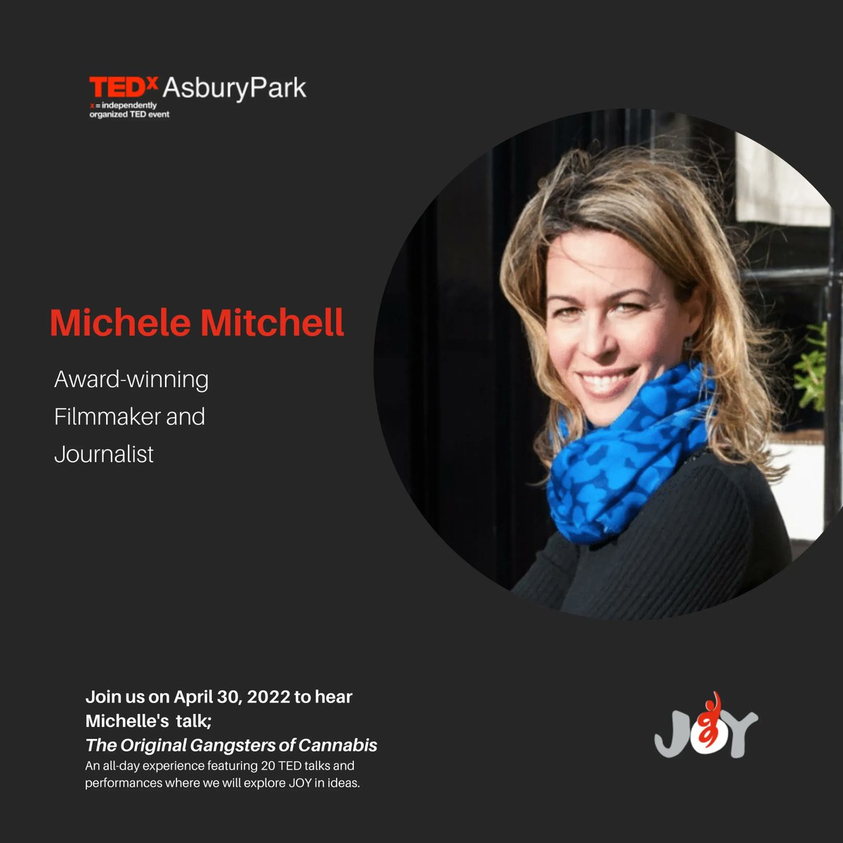 TEDxAsburyPark (@tedxasburypark) on Twitter photo Returning TEDxAsbury speaker, documentarian/journalist <a href="/michelefilmat11/">Michele Mitchell</a>, is bringing to life the “original gangsters” or the outlaw originators of the Cannabis movement in the West before it was legal. Get tickets now to see Michele's talk: buff.ly/3juofFU
#TEDx Returning TEDxAsbury speaker, documentarian/journalist <a href="/michelefilmat11/">Michele Mitchell</a>, is bringing to life the “original gangsters” or the outlaw originators of the Cannabis movement in the West before it was legal. Get tickets now to see Michele's talk: buff.ly/3juofFU
#TEDx